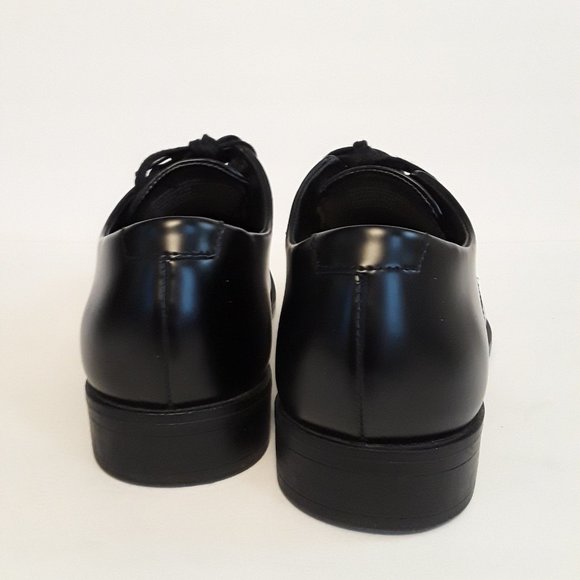 CALVIN KLEIN DORREL LEATHER MEN\'S DRESS SHOES SIZE 7.5 BLACK COLOR main image 4